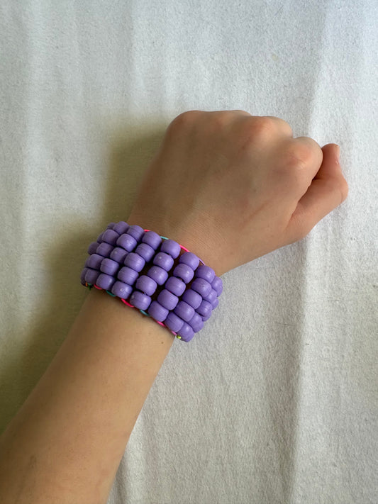 Medium Opaque Kandi cuff